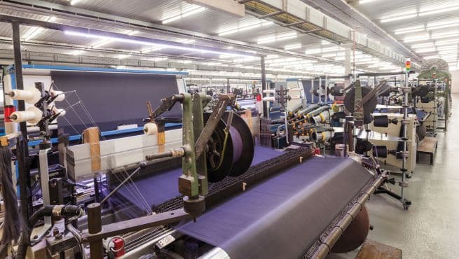 Automatización en la producción textil