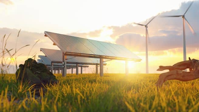 Uso de energías renovables en tejeprocesos
