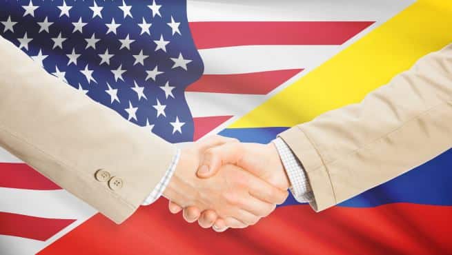Países que tienen TLC con Colombia